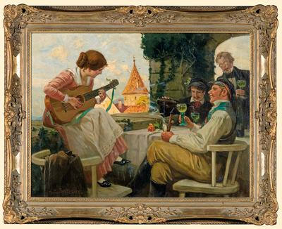 PRZY WINIE I MUZYCE, 1923