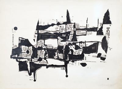 PEJZAż WłOSKI (II), 1957
