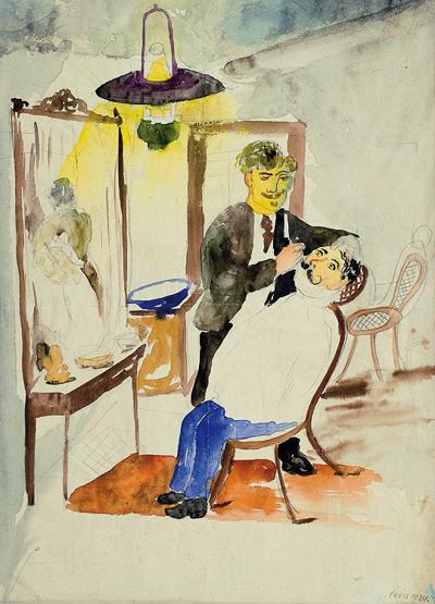 U FRYZJERA, 1924