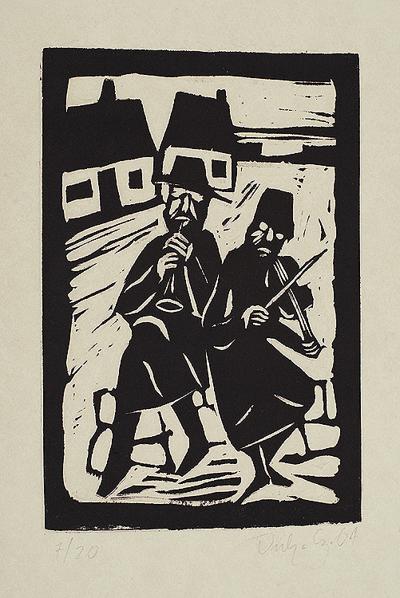 DWAJ GRAJKOWIE, Z CYKLU JUDAICA, 1964