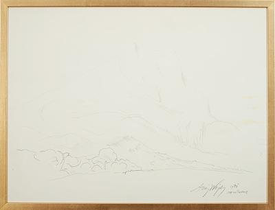 PEJZAż Z AIX-EN-PROVENCE, 1978