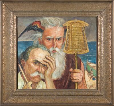 AUTOPORTRET TUŁACZY, 1945