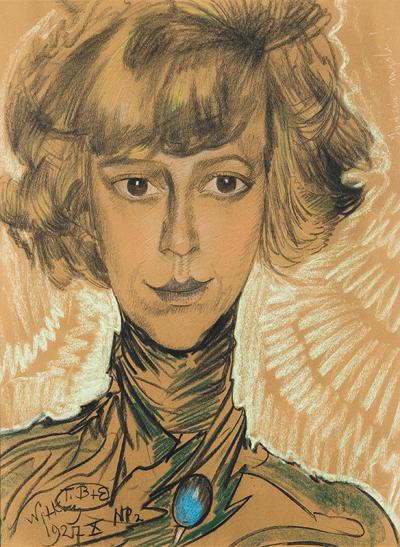 PORTRET KOBIETY (JADZIA?), 1927