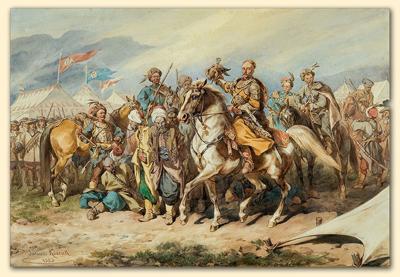 ROMAN RUSZCZYC POD TULLNEM, 1883