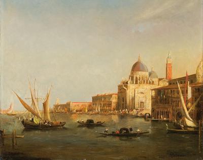 CANALE GRANDE (WIDOK NA S. MARIA DELLA SALUTE)