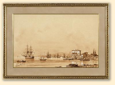 PORT NA KRYMIE, OK. 1850