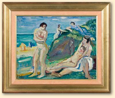 NA PLAŻY, 1930