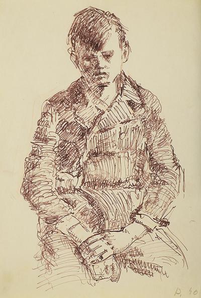 PORTRET CHłOPCA, 1940