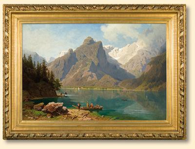WIDOK ALPEJSKI, PRZED 1874