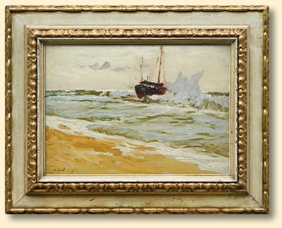 KUTER WŚRÓD FAL, LATA 1903-1906