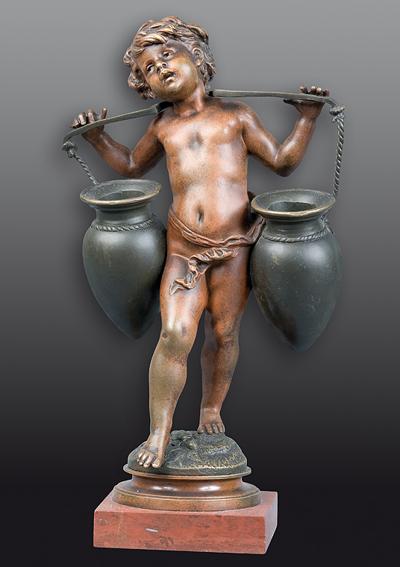 FIGURA CHŁOPCA Z DZBANAMI