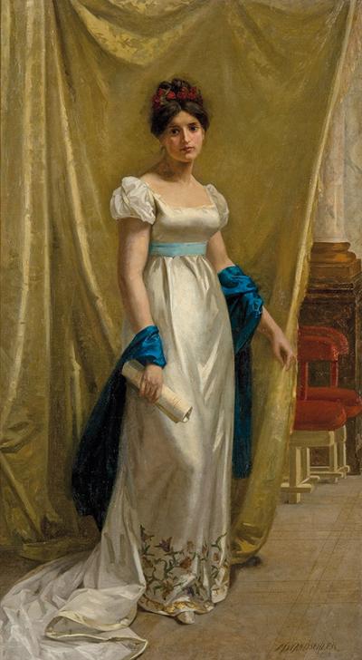 PORTRET MŁODEJ DAMY