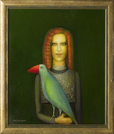 PORTRET Z PTAKIEM, 2008