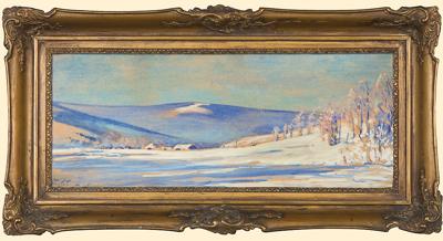 PEJZAŻ ZIMOWY Z BYSTREJ, 1912