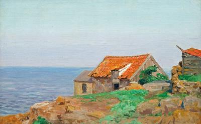 DOM Z CZERWONYM DACHEM NAD MORZEM, LATA 1903-1906