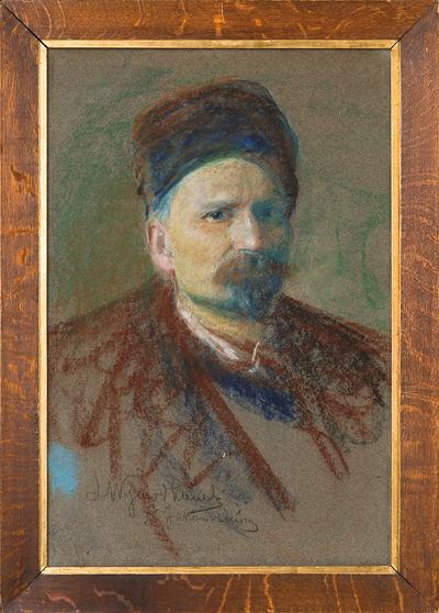 AUTOPORTRET, LATA 90. XIX W.