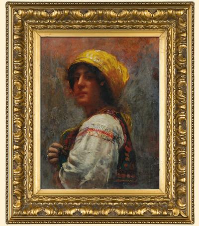 DZIEWCZYNA Z BANATU, 1902