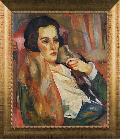 KOBIETA W FUTRZE, PRZED 1939