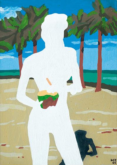 KOBIETA Z KOKOSEM, 2005