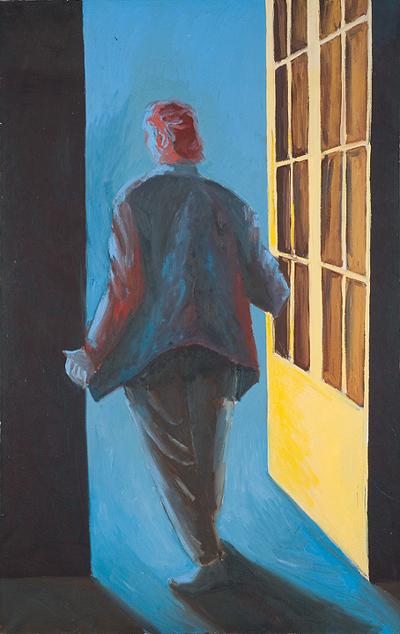 WYCHODZĄCY MĘŻCZYZNA, 1988
