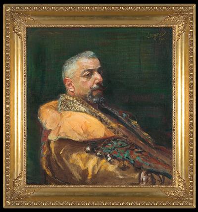 PORTRET ERAZMA BARĄCZA, 1909