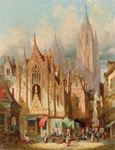 ULICZKA W CHARTRES