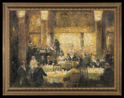 CAFE LUITPOLD W MONACHIUM, PO 1950
