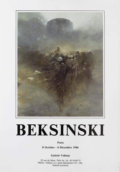 PLAKAT WYSTAWY INDYWIDUALNEJ, 1986