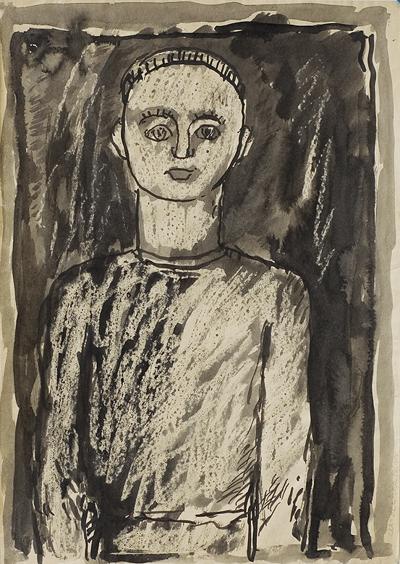 PORTRET CHłOPCA, 1954