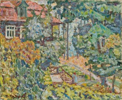 PEJZAŻ Z WILLĄ, 1965