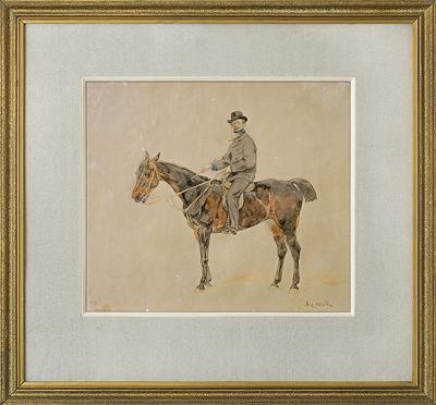 KOŃ I JEŹDZIEC, OK. 1865