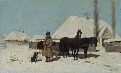 PRZED DWORKIEM, 1875