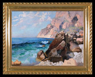 SKAŁY NA CAPRI, 1910-1912