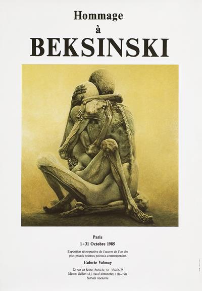 PLAKAT WYSTAWY INDYWIDUALNEJ, 1985