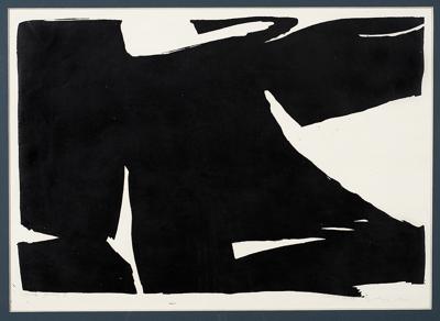 CZARNE FORMY VI, 1960