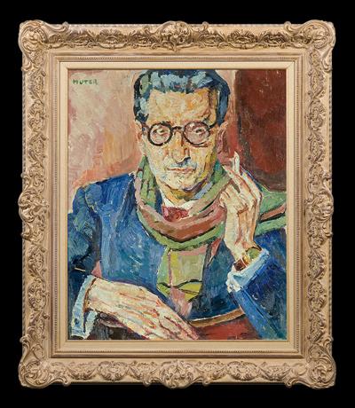 PORTRET MĘŻCZYZNY W OKULARACH