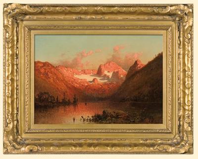 JEZIORO ALPEJSKIE, 1886