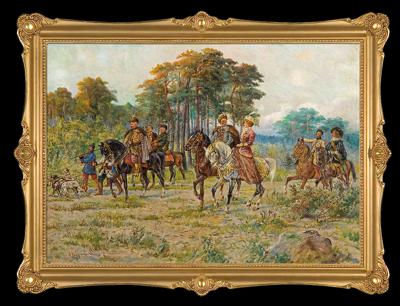 SCENA Z „PANA WOŁODYJOWSKIEGO“, 1909