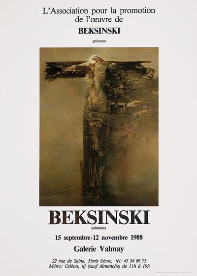 PLAKAT WYSTAWY INDYWIDUALNEJ, 1988