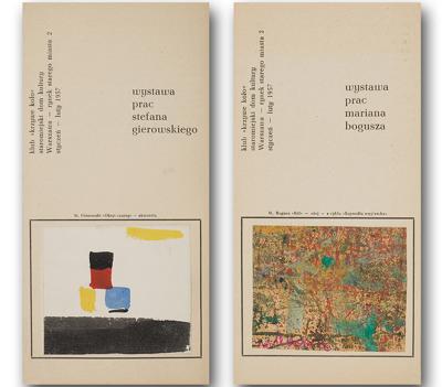 MARIAN BOGUSZ / STEFAN GIEROWSKI, 1957