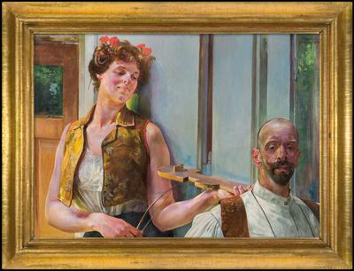 ZAUROCZENIE. AUTOPORTRET Z MARIĄ BALOWĄ, 1906