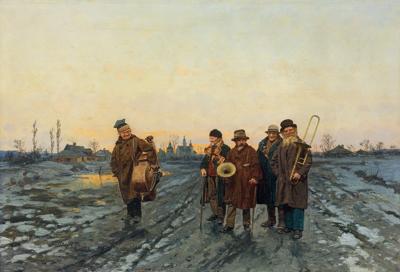 WĘDROWNI MUZYKANCI, 1879