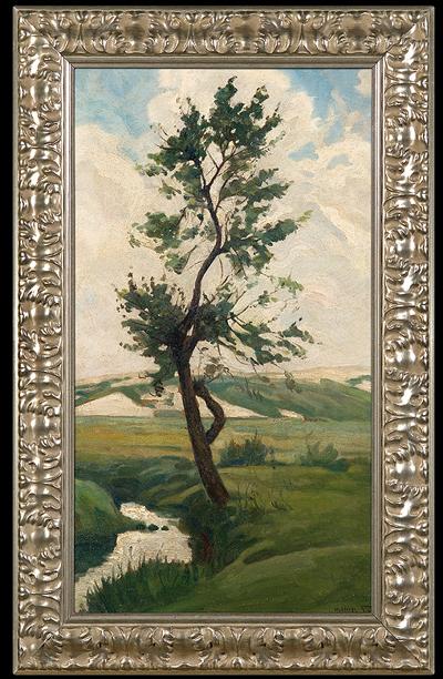 PRZEDWIOŚNIE. SOSNA NAD STRUMIENIEM, 1926
