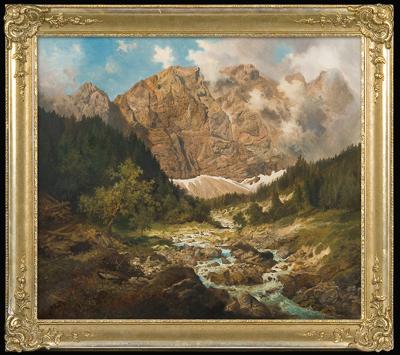 KRAJOBRAZ ALPEJSKI, LATA 40. XX W.