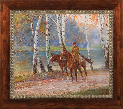 UŁAN NA PIKIECIE, 1924