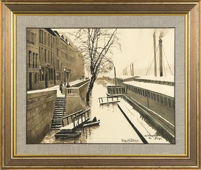 ŚNIEG NAD SEKWANĄ, 1911