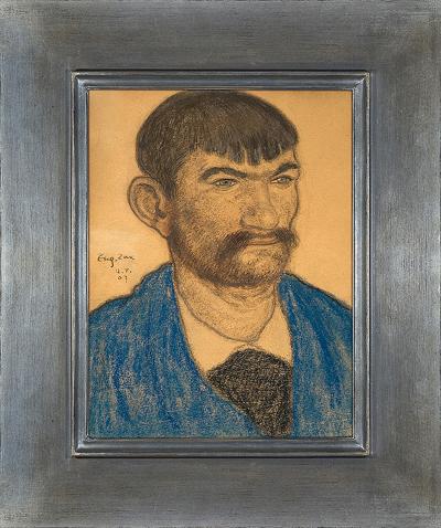 PORTRET MĘŻCZYZNY. BRETOŃCZYK, 1907