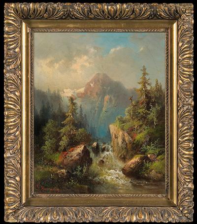 WODOSPAD ALPEJSKI, 1874
