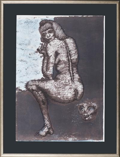 SIEDZąCY AKT, 1973