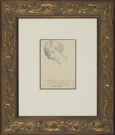 PORTRET KOBIETY, 1919-1920